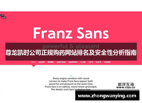尊龙凯时公司正规购药网站排名及安全性分析指南